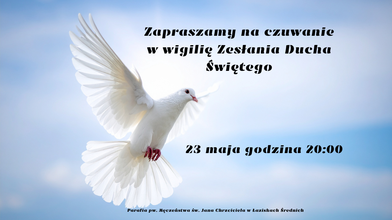 Zesłanie Ducha świętego 